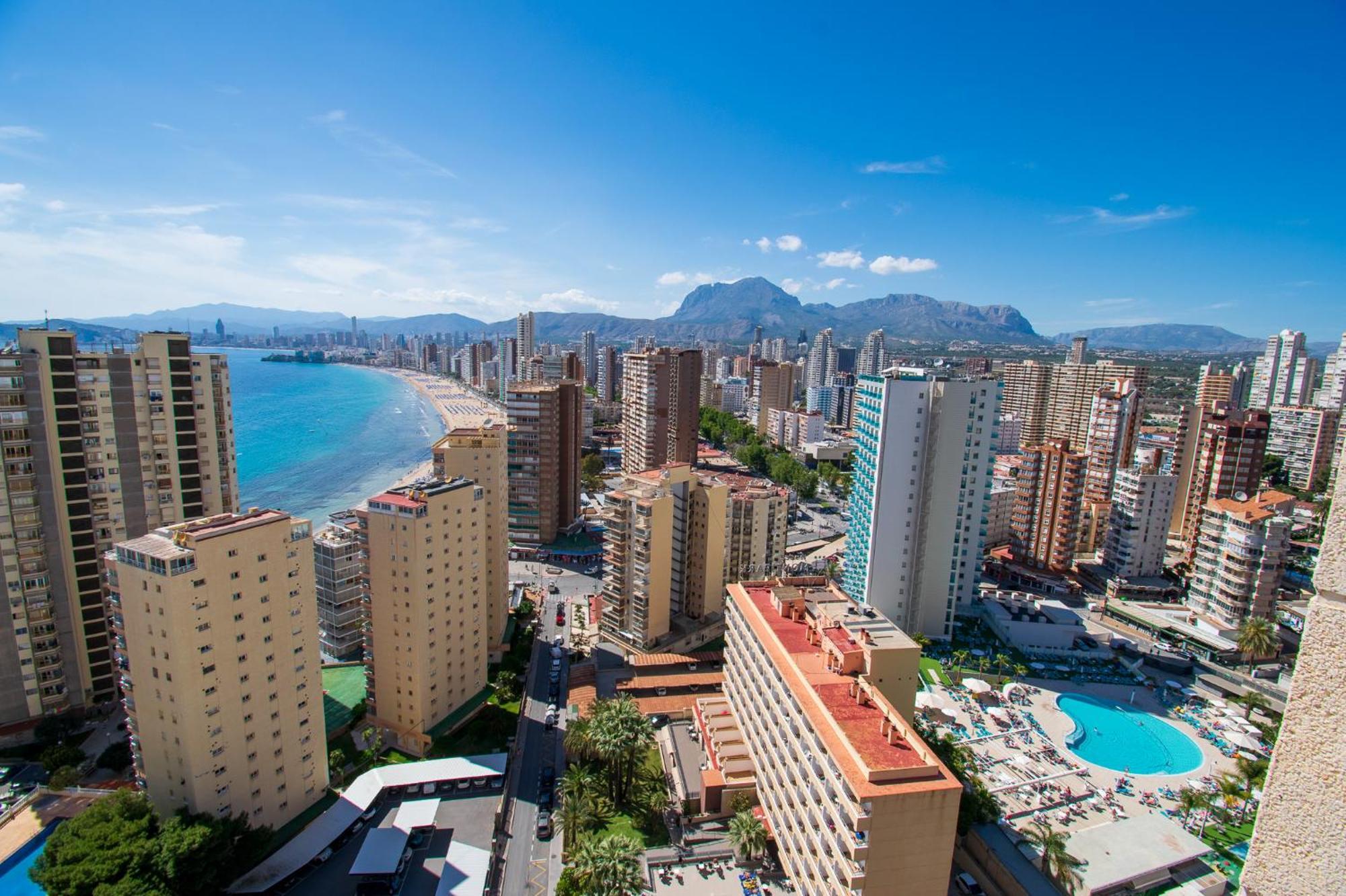 Tropicmar Familiar Levante Beach Benidorm Eksteriør billede