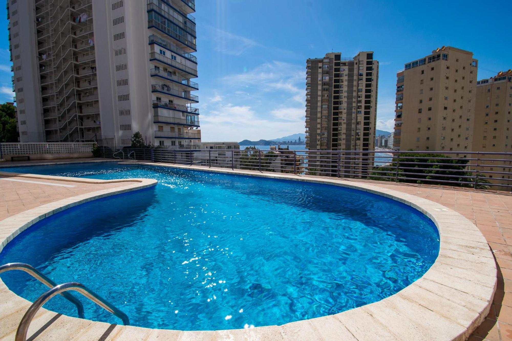 Tropicmar Familiar Levante Beach Benidorm Eksteriør billede